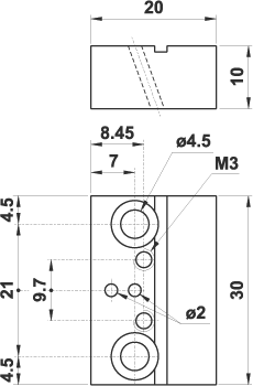 cnomo for solenoid NC 15 mm