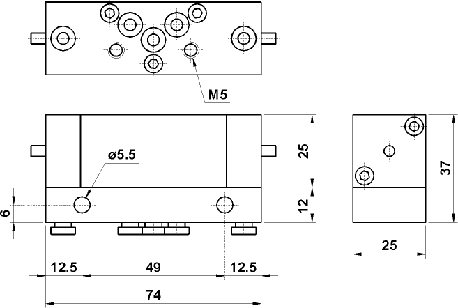 Bi-stable MEMORY element