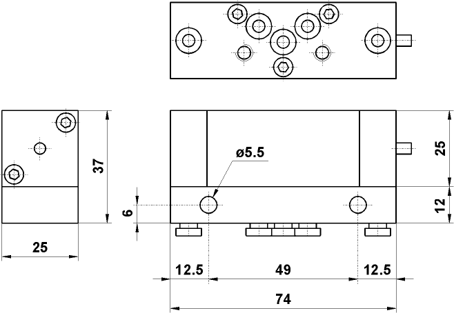 Mono-stable MEMORY element 